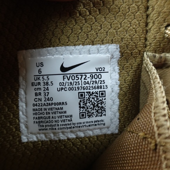 NEW Nike Boots Mens 6 SFB Air Field Ukiah Coyote Brown Combat Army FV0572-900 main image 4